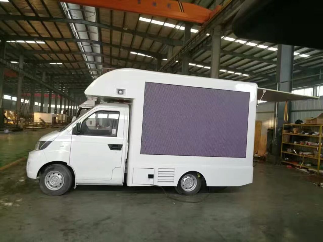 Mini P4 LED Display Truck Foton LED Billboard Van