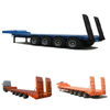 Heavy Duty 80t Excavator Transportation Lowbed Trailer 4 Axls Cheap Price