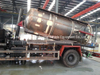 Beiben 1627 Vacuum Tanker Combined Sewer Jetting Tank a 6000ltrs of Solid Liquid Human Waste Tank Part B 4000litrs of Clean Water for Cleaning and Flushing