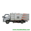 Japan Brand Truck I. S. U. Z. U Road Sweeper 5cbm Tank for Street Sweeping Urban Street Cleaning Mounted Sweep Cleaner Machines Auxiliary Engine