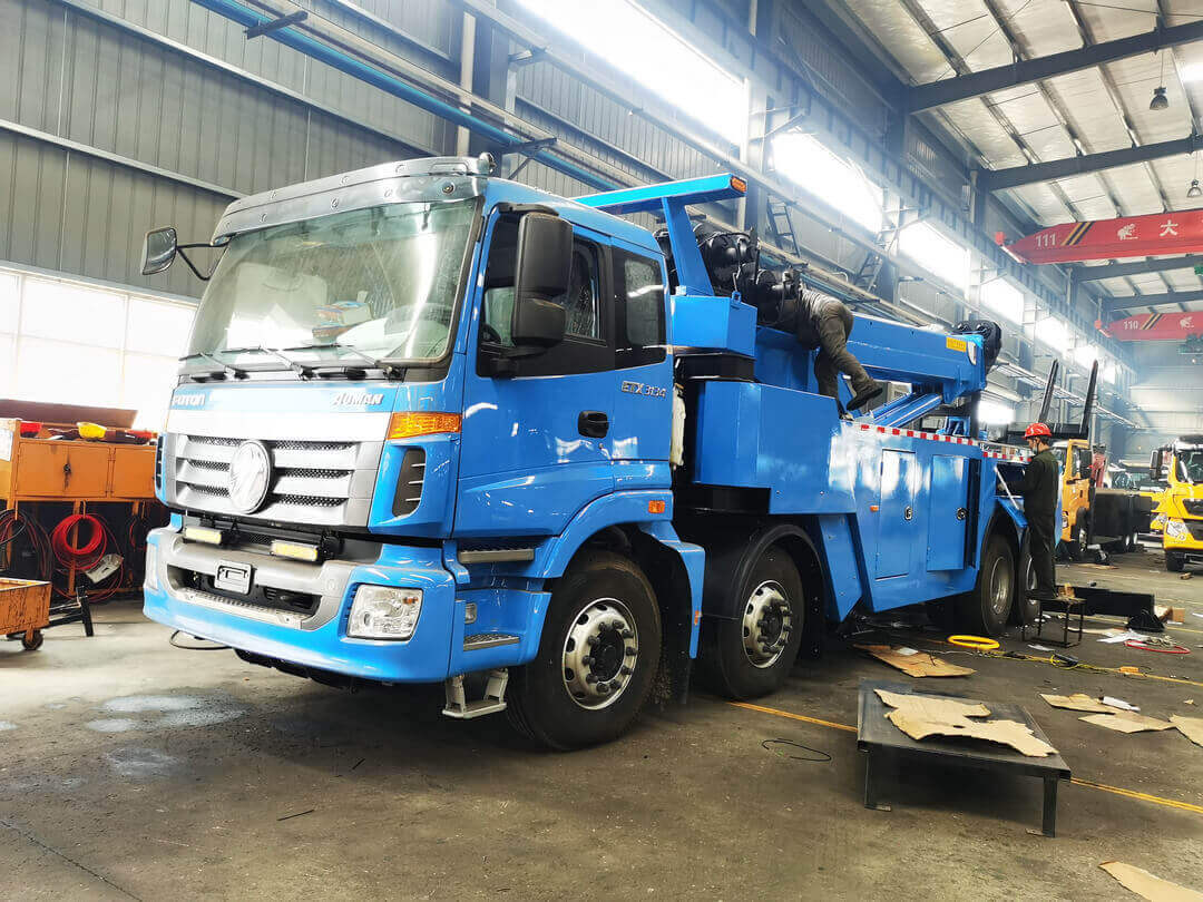 FOTON AUMAN Heavy Duty Towing 50T Rotator Reovery trucks (2)_1