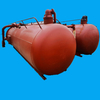 Customize Truck Mounted Tanks Cesspit Emptier Tank / Vacuum Truck Bodies Only For Sale Vacuum Tank Superstructure