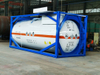 20 Feet 21cbm ISO Standard Liquid Chlorine Storage Tank Container For UN1017 Cl2 Road Tansport