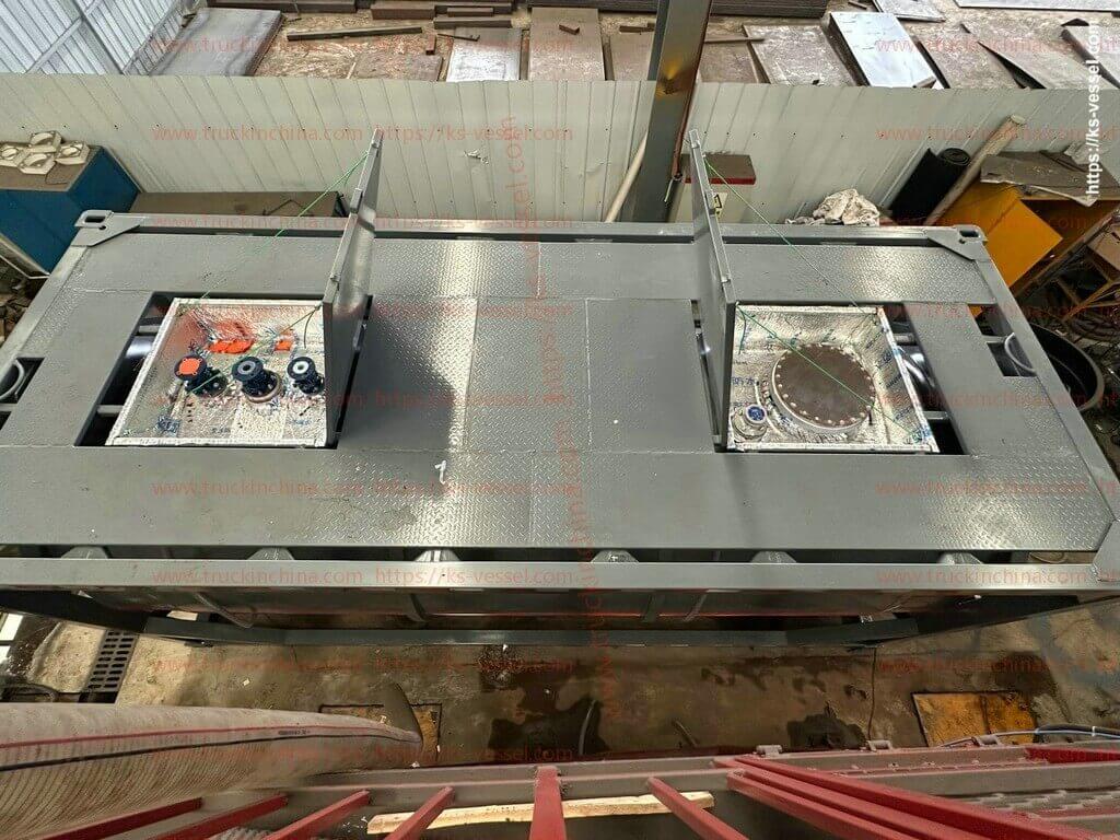 T14 ISO Tank Container PE lined for DHF HYDROFLUORIC ACID