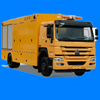 HOWO Engineering Rescue Truck Mounted with Generator Drainage Pump