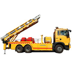 HOWO Vertical Pump Water Supply Drainage Rescue Truck 4000m3/h 