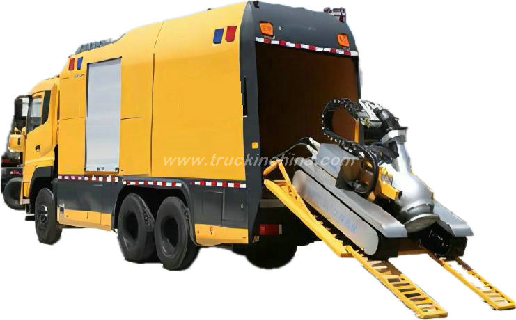 Custom DFAC Drainage Water Rescue Truck 3000m3/h 