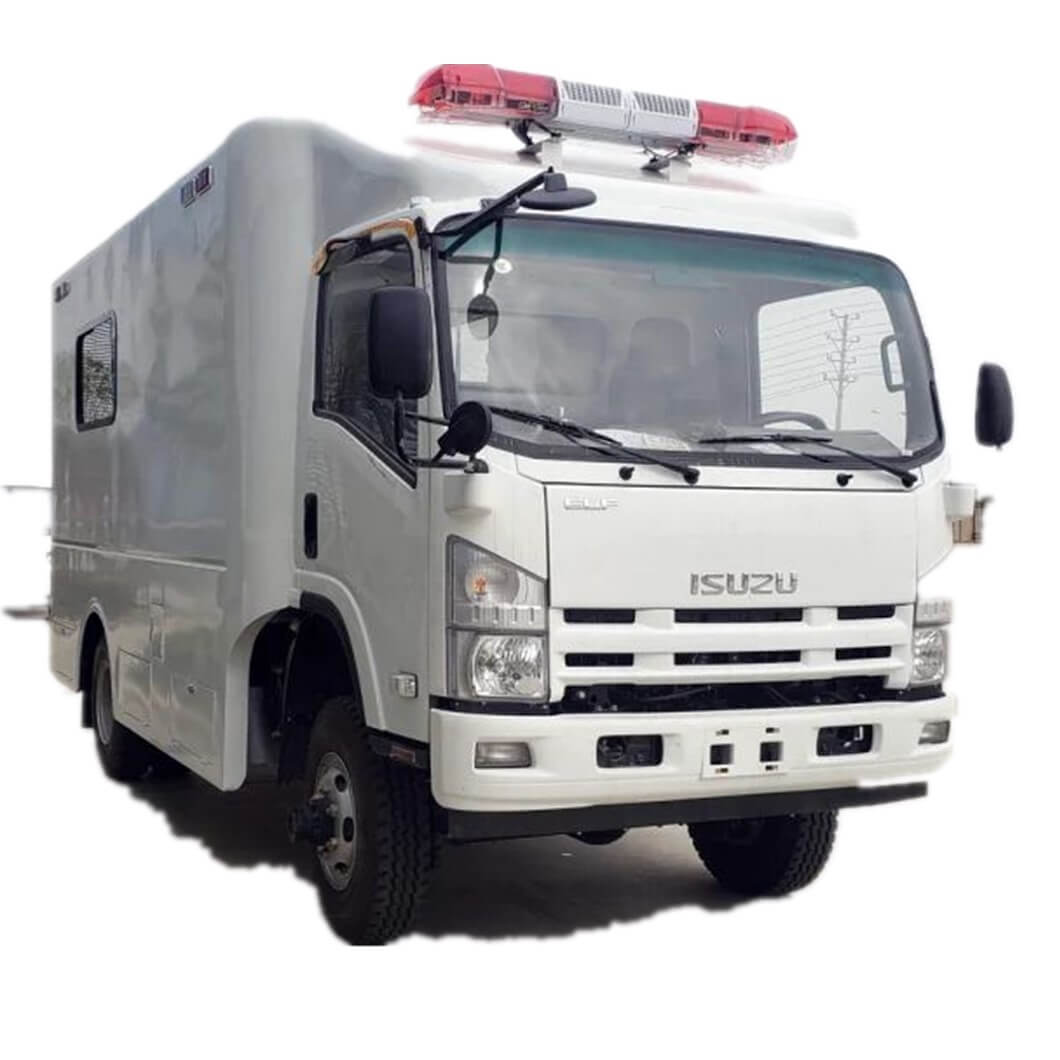 Customizing ISUZU Mobile Clinic Truck Offroad 4X4 Ambulance 