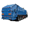 45 CBM Tri-Axles Compressed Garbage Semi Trailer 