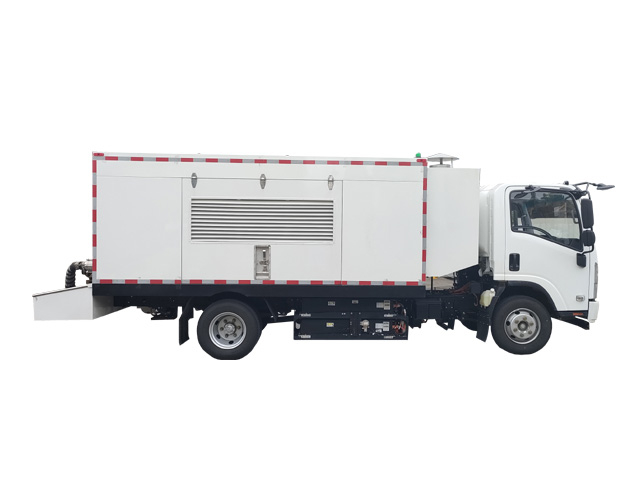 Electric ISUZU Aircraft Ground Air Source Vehicle Air Start Unit with CD42S Compresor 300ppm 43.5 psi 