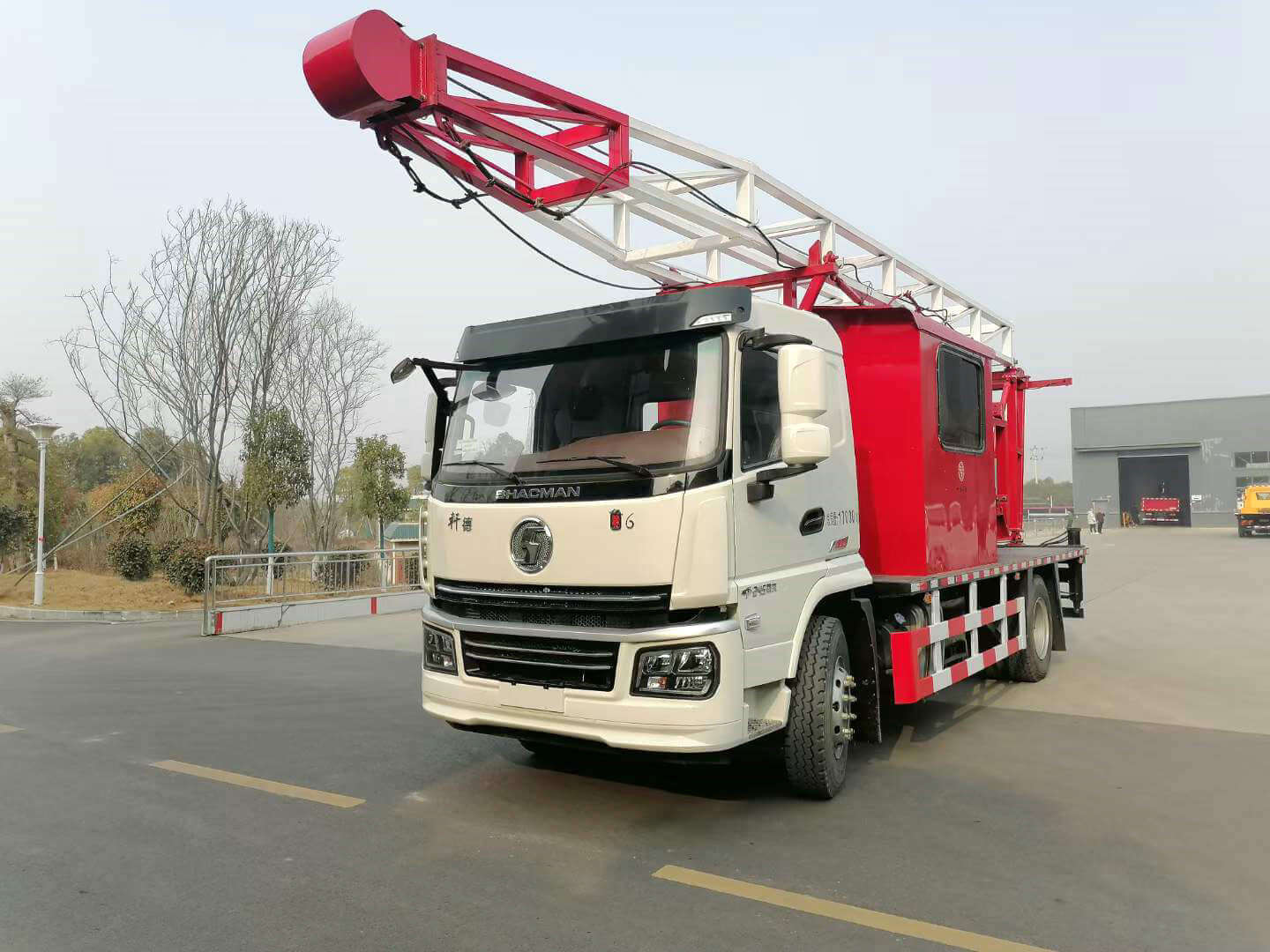 shacman Oil Drill Truck Mobile Drill Rigs Images (2)