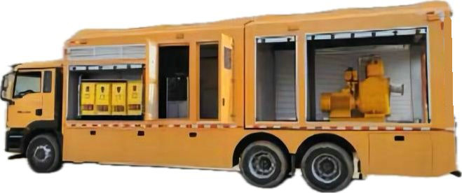 SITRAK Large Flow Drainage Emergency Rescue Truck 7200M3/h