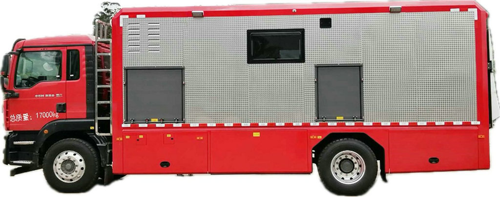 SITRAK Large Flow Electric Power Drainage Truck 4800M3/h