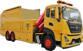 DFAC Customized Multi-functional Waterlogging Vehicle with Crane & Crusher