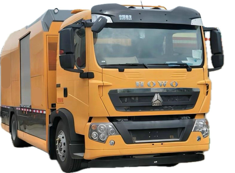 Custom HOWO Flood Rescue Truck Mobile Drainage Pumping Station 1500m3/h