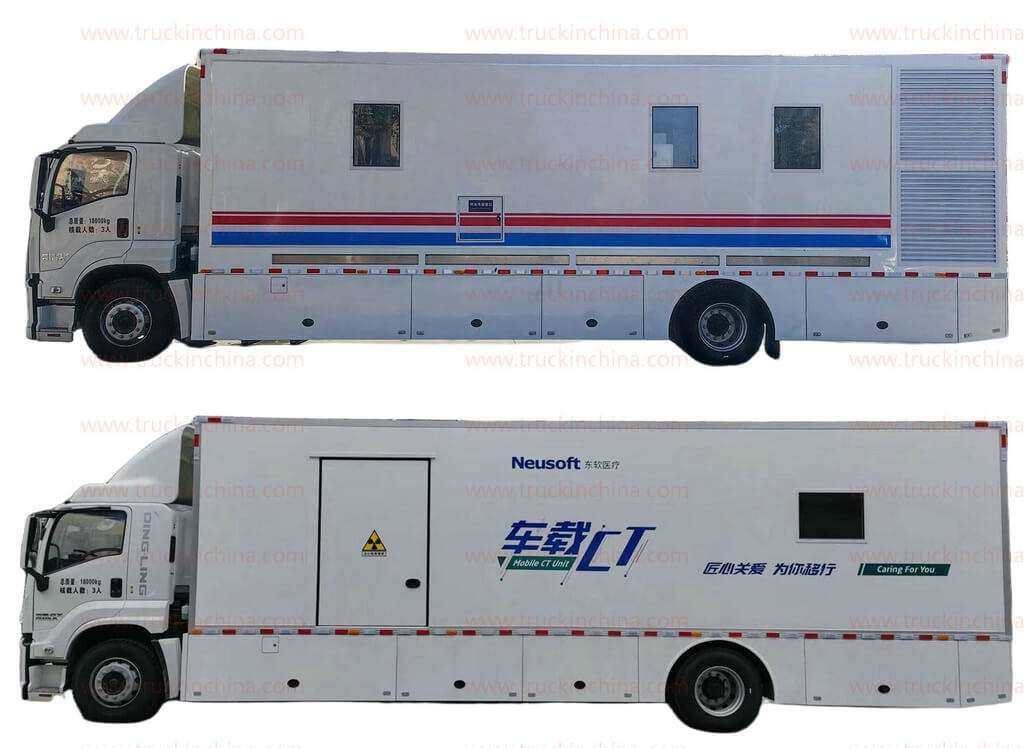 Dong Runze GIGA Mobile P2 PRC CT Lab Clinics Medical Truck
