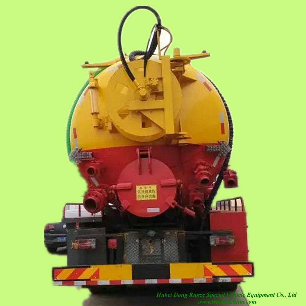 ISUZU Combined Sewer jetting vacuum trucks (29)