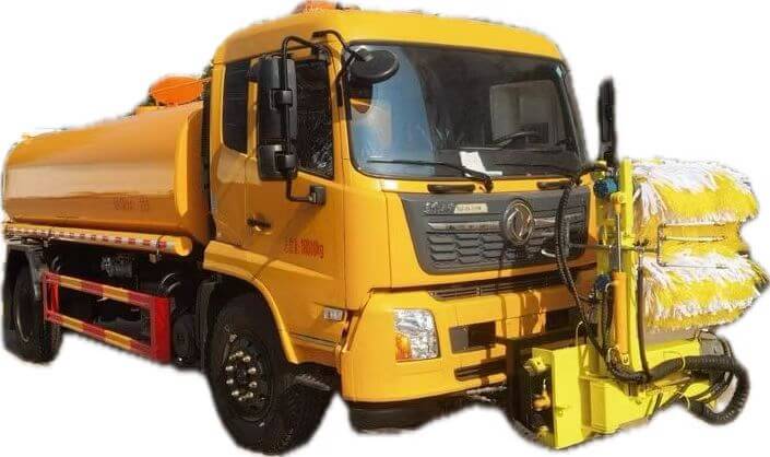 Customize Shacman Guardrail Cleaner Truck (10-12 M3 Water Tank)