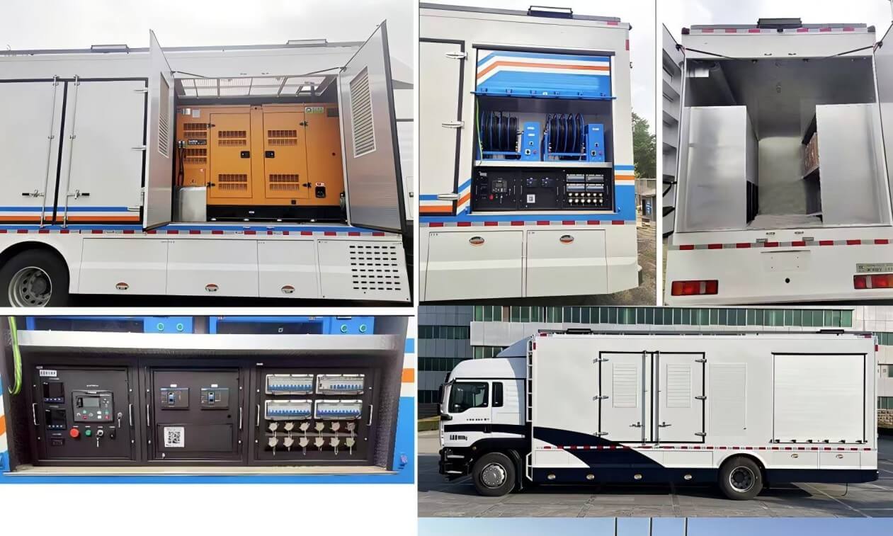 Power Generation Vehicle with Diesel Oil Refueling System (3)