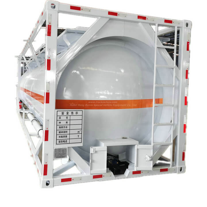 30ft Tank Container for Corrosive Diluted Sulfuric Acid 18~24KL Ling LLDPE