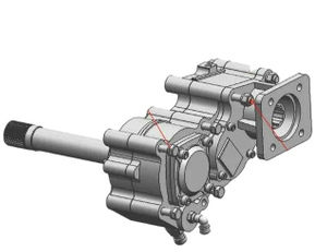  DT1420/DT1422/DT1425 Dongfeng Transmission Power Take-off 4205010-TV311 4205010-TV312