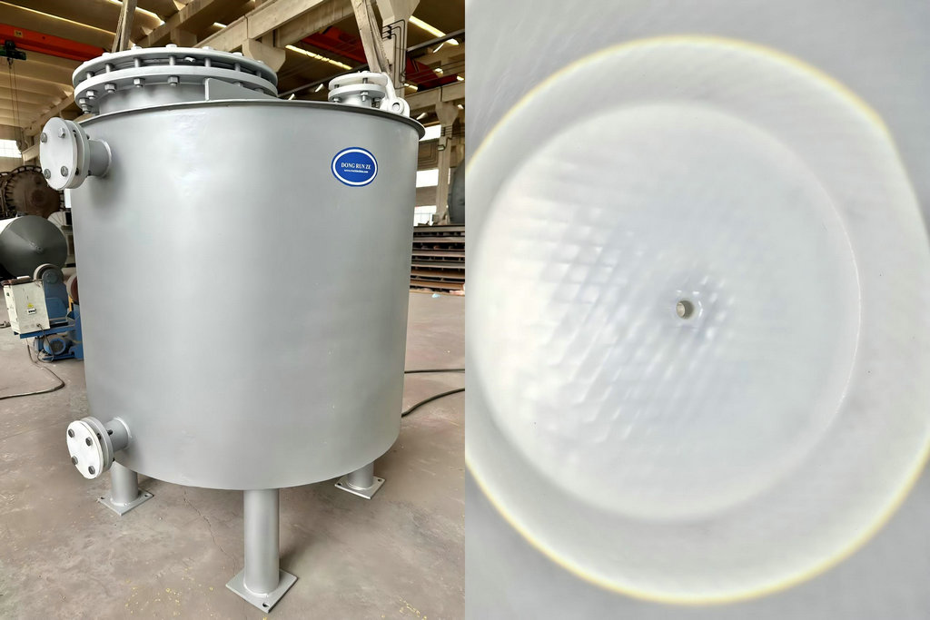 SS304 Stainless Steel Lined Plastic Tank 1000L_1
