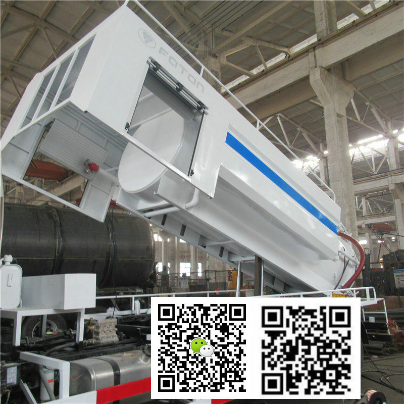 Foton Sewer High Pressure Jetting Combined Vacuum Pump Suction Truck (10m3 -12 m3 Right Hand Drive EURO 5 Sewage Cleaning Tanker)