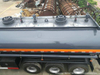 4 Compartments Hydrochloric Acid Tanker (3 Axles 19m3-30m3-5000USG-8000USD-Steel Lined LLDPE Tank For Transport HCl,NaOH , NaCLO,PAC,H2SO4 ,HF,H3PO4 Chemical)
