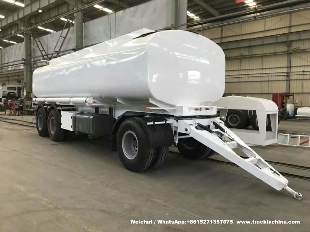Customize 15t -25t Drawbar Oil Tanker Trailers (Tractor Dolly Trailer Full for Fuel/Water/Oil/Diesel Trailer Pup Tanker Truck)