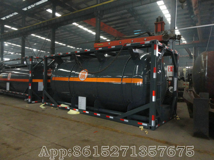 ISO 20FT Nitric Acid Tank (HNO3 Aluminium 20Feet Tank Container 81002 UN)