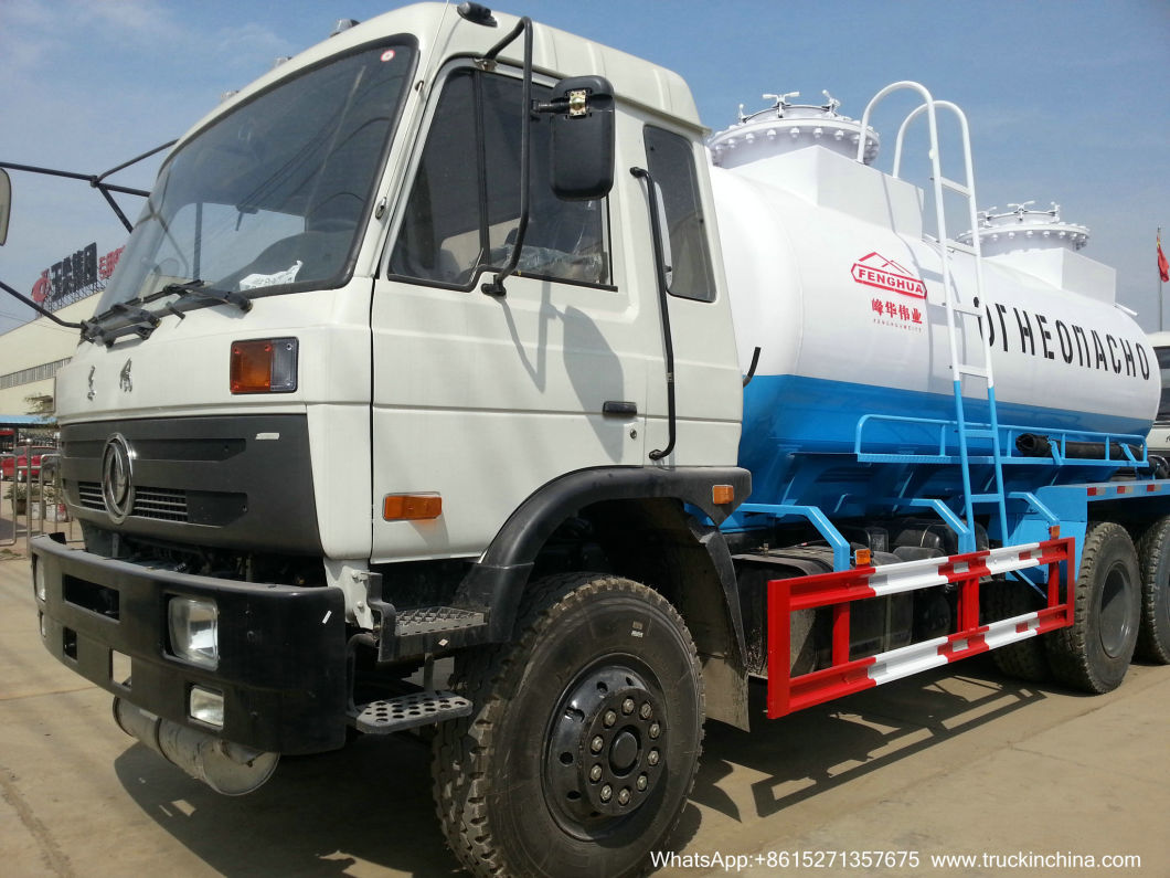 Vacuum Tanker for Oilfiled Wast Slurry Evacuation and Transport (14 CBM -20CBM Cesspit Emptier)