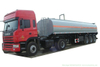 Customized Hydrochloric Acid Tanker 33t (Steel Lined Rubber Plastic LLDPE Chemical Liquid Tank Trailer)