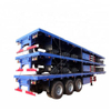 3 Axle Flatbed Semi Trailer 40FT Container with Container Locks
