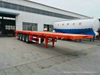 4 Axles Heavy Duty Container Flatbed Semi Trailer 14m
