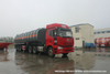 Tri Axles 60t Acid Tanker Trailer Steel Tank PE Inner Liner 16mm (Steel Lined plastic LDPE Chemical Liquid Hydrochloride Acid Caustic Soda Tank Semi-trailer)