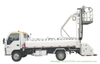 Isuzu Lavatory Service Truck Clean Water Tank 1400L Sewage Tank 2360L (Aircraft Sewage Tanker With Vacuum Pump Electric Diesel Vehicle)