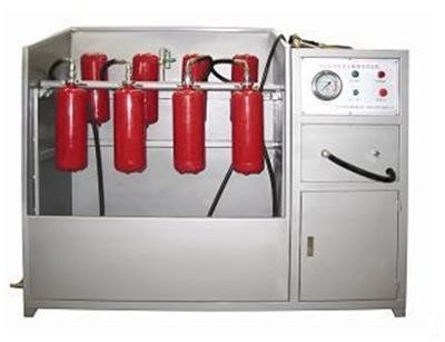 Hydrostatic Testing Machine, Air Pressure Testing Machine - Fire Extinguisher Check Device Hydrotest Rig