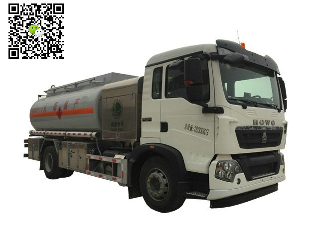HOWO 6 Wheels Aluminum 12990L Helicopter Aircraft Tanker (Aviation Kerosene, Gasoline, Jet Fuel Oil 1320US Gallon Refueler Aircraft Tanker)