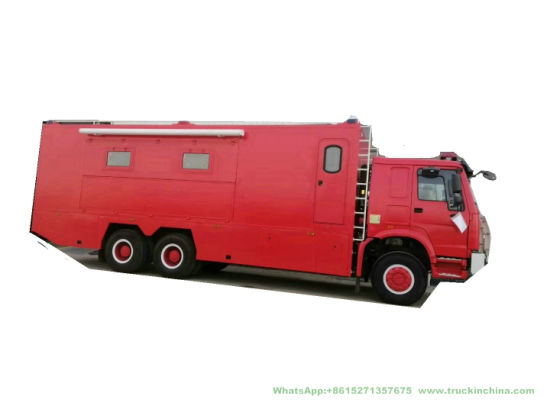 HOWO Awd 6X6 Military Mobile Kitchen Truck (Military Offroad Food Cooking Truck)