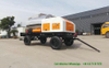 Asphalt Distributor Trailer Truck with Bitumen Spraying Nozzles (Asphalt Tank Dolly Trailers Full Insulated 1000L -4000L, Spray Bitumen 2 -5 meters)