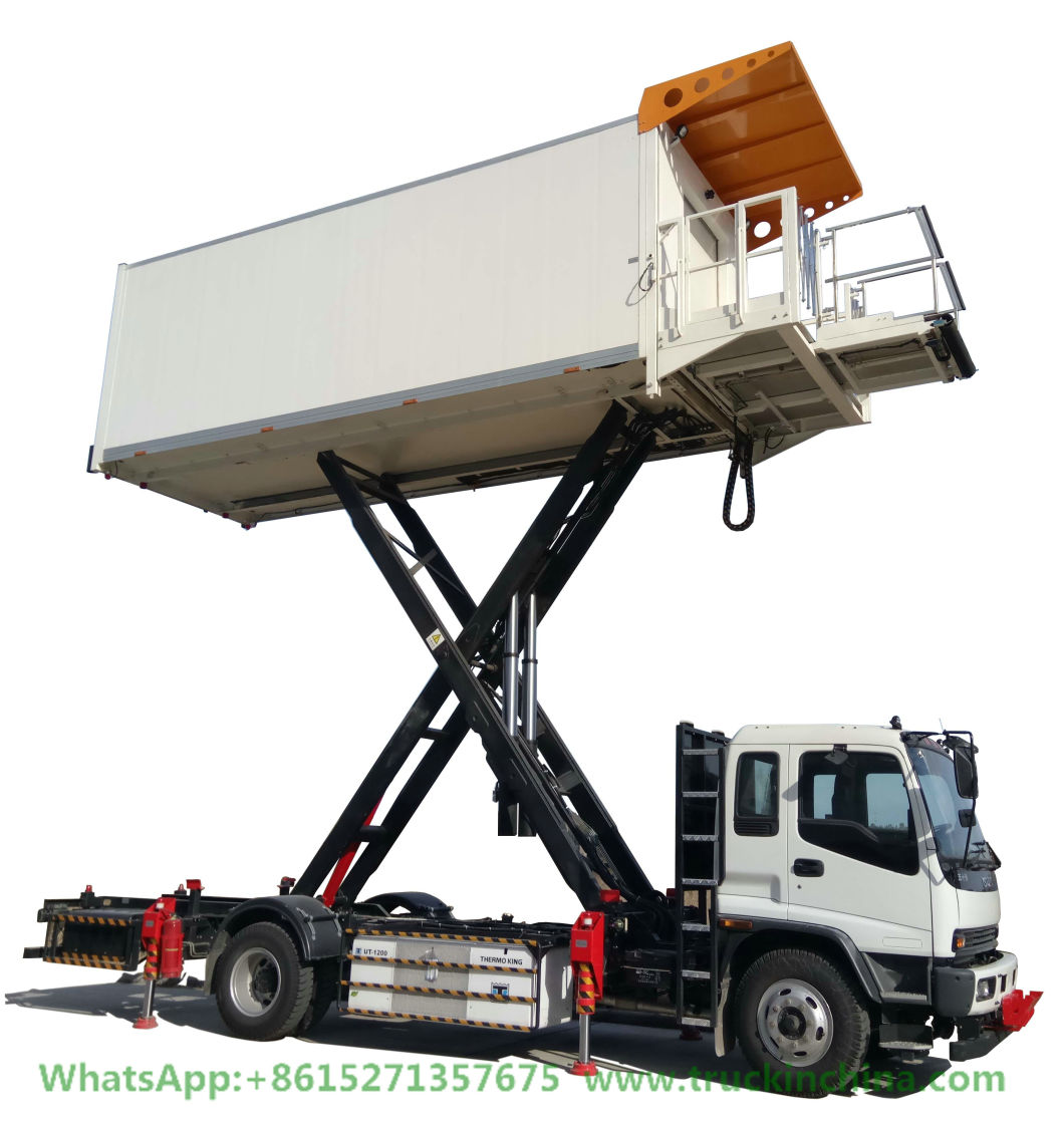 Fvr Allison Automatic Transmission Aviation Aircraft Catering Truck (6HK1 ISUZU Engine Allison 2500 ATM)