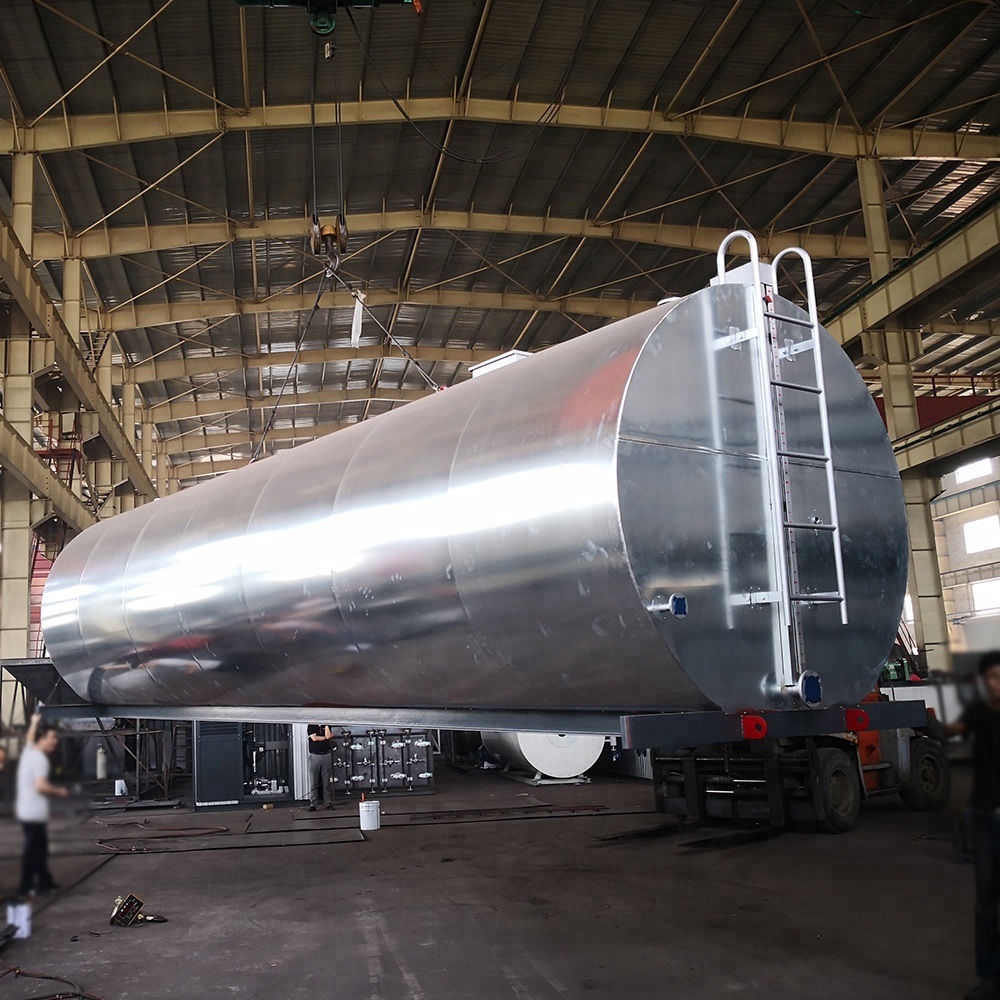 Oil Fired Heats Asphalt Tank, Bitumen Tank (Storage Capacity 34CBM-100CBM Skid with 2 Burners for Hot Liquid Asphalt)