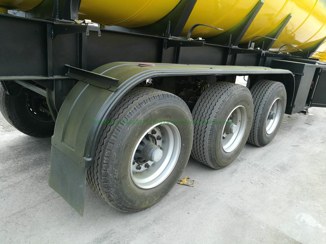 Hydrochloric Acid Sodium Hypochlorite Chemical Liquid Transport Tanker Trailer with Acid Pump and Insulated Rockwool