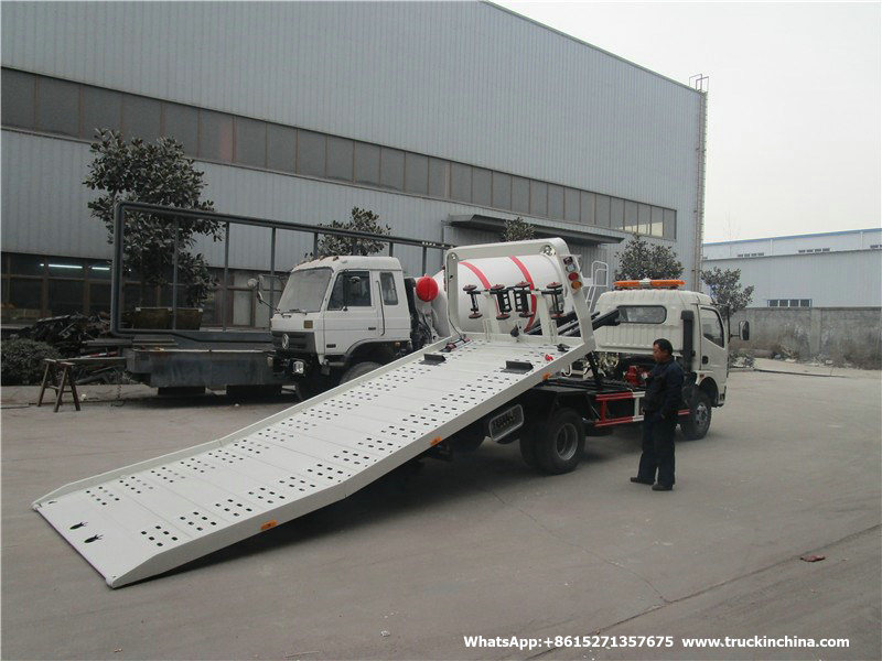 3 -5t All Wheel Drive 4X4 Flatbed Tow Truck (Off Road Wrecker, Car Carrier)