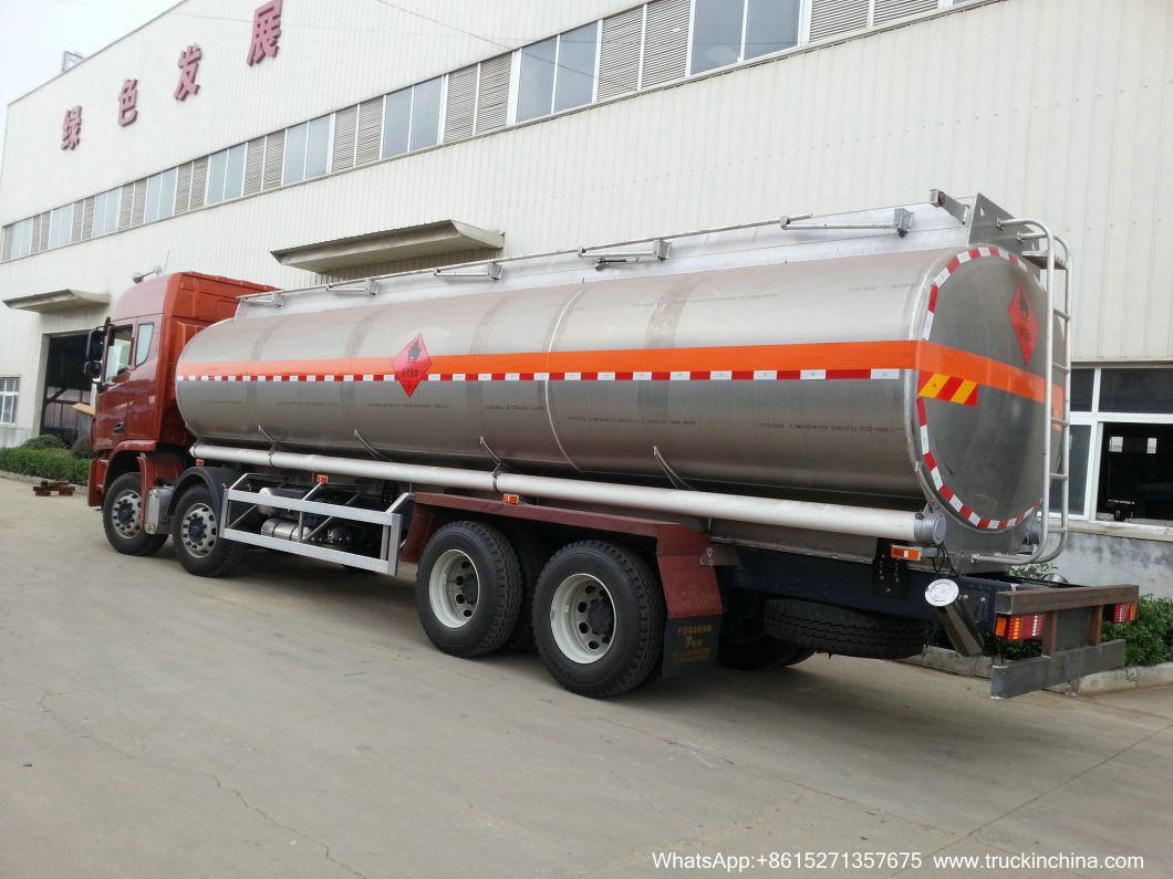C&C Aluminum Alloy Fuel Tanker Cimc Truck (U Platform 8X4 Oil Diesel Carrying truck)