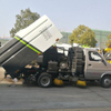 Changan Mini 3 Cbm Road Sweeper Truck 2cbm Garbage +0.5cbm Water