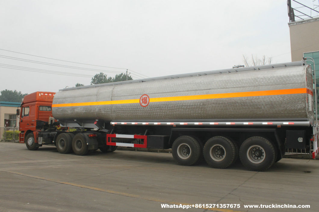 Heavy Stainless Steel Tank Trailer for Food Oil, Ethanol, Liquor, Win (40-60T Polished Stainless Tanker)