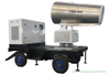 Mobile Dustfall Cannon Sprayer Water Fogging Machine Dolly (PM2.5 Dust Controller 50-120M)