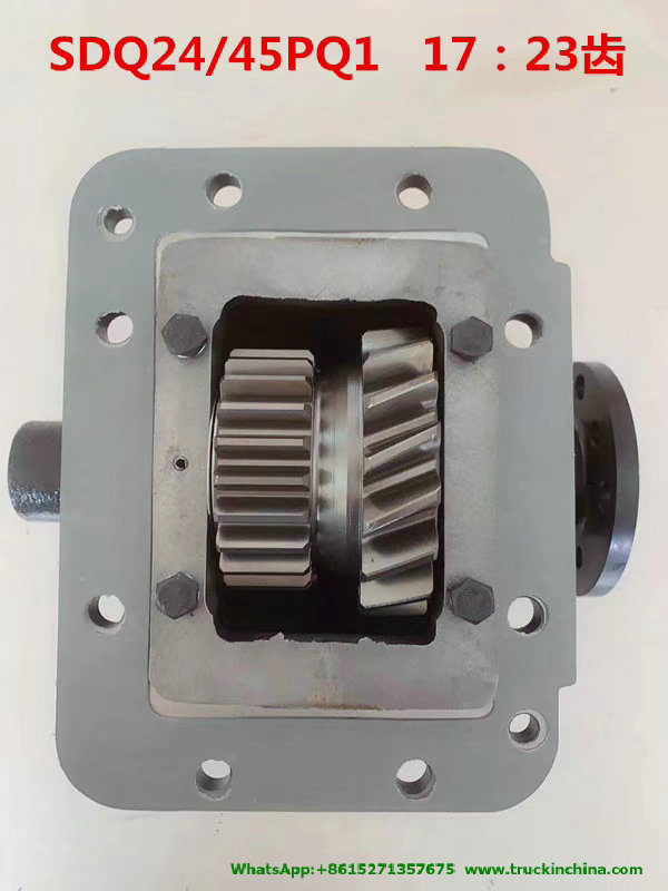 Dongfeng DFAC Truck Transmission Gearbox Df6s900 Power Take off Pto Sdq24/42, Sdq24/45, Sdq24/47