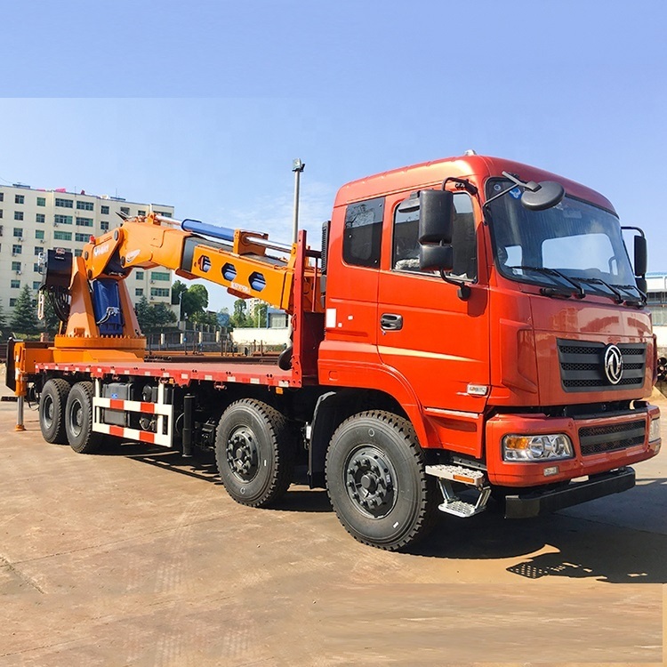 Dongfeng Hydraulic Truck Mounted Crane 80ton Sq1600zb6 Max Lifting Moment 1600 Kn. M